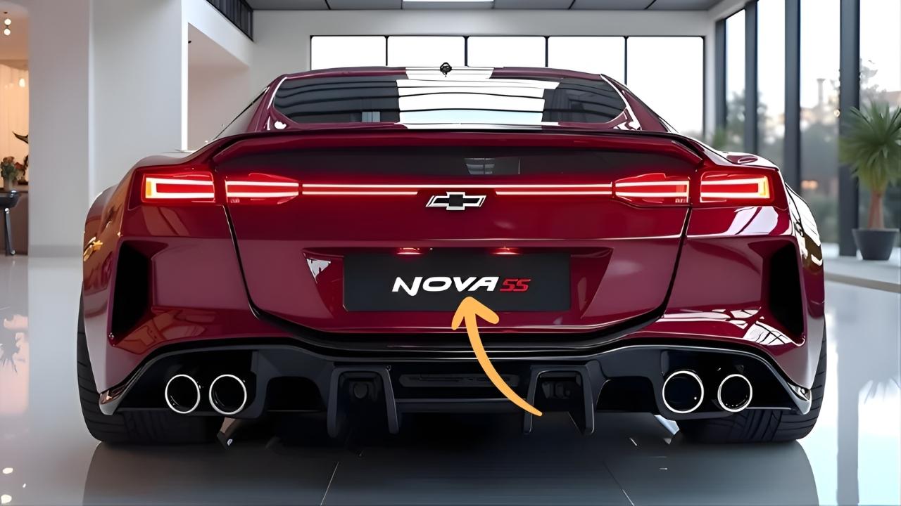 Chevy Nova SS 2026: el clásico músculo V8 regresa con tecnología de rendimiento moderno
