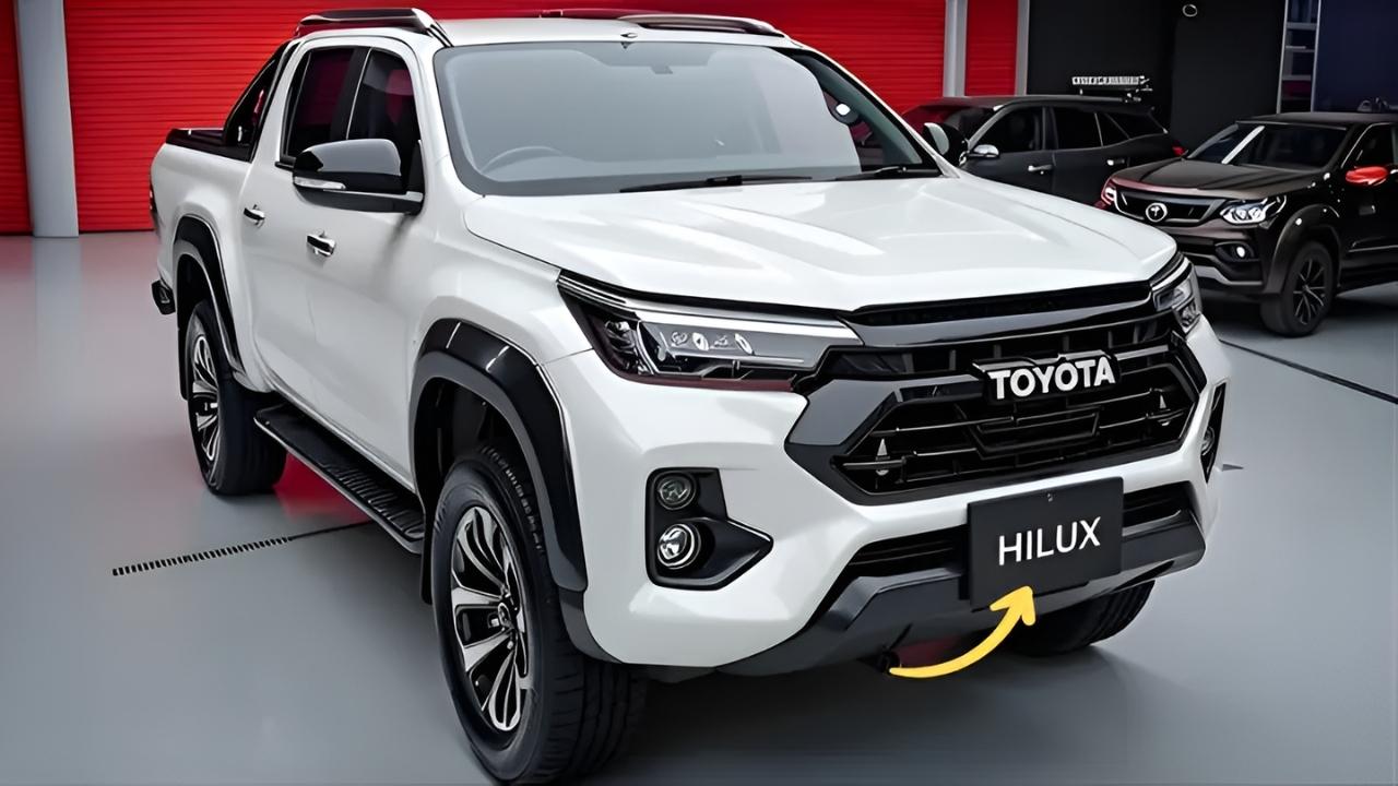 Toyota Hilux 2026: motor diésel 2.8L, TPMS y llantas de aleación de 20 pulgadas
