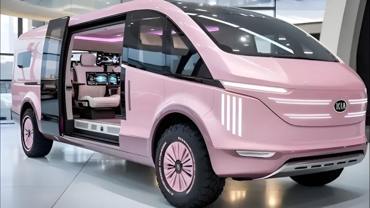 Kia Camper Van 2026: diseño enfocado en viajes, espacio inteligente y conducción refinada